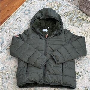 Peloton Olive Green Puffer Jacket